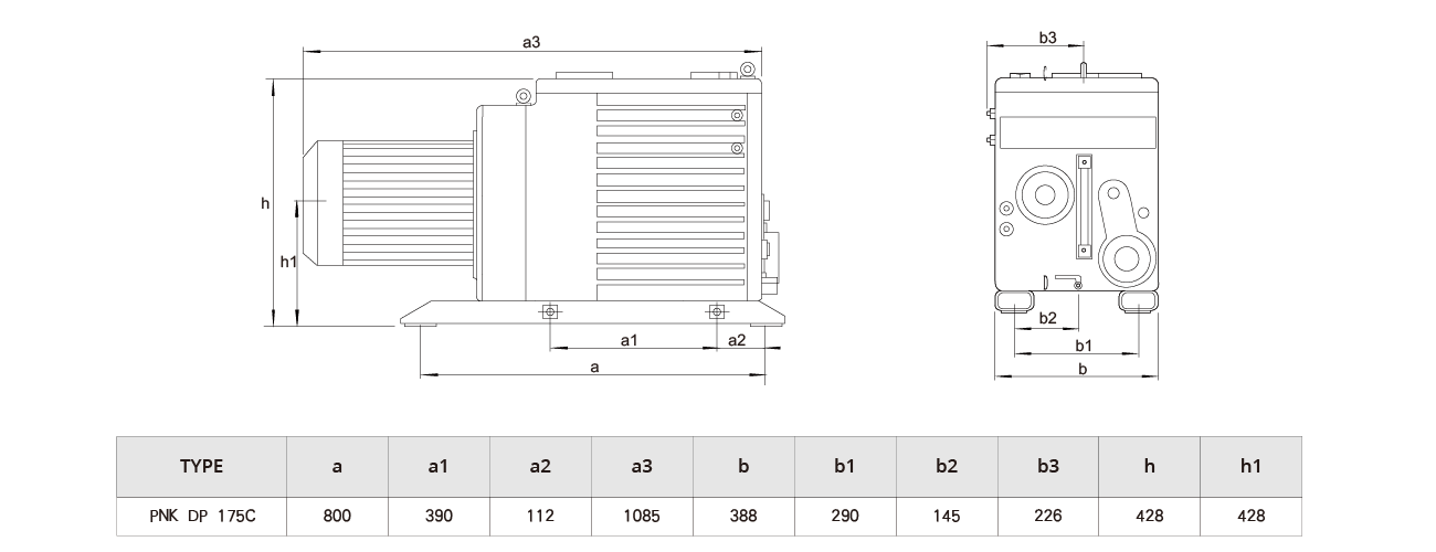 PNK DP 175C雙級旋（xuán）片真空泵